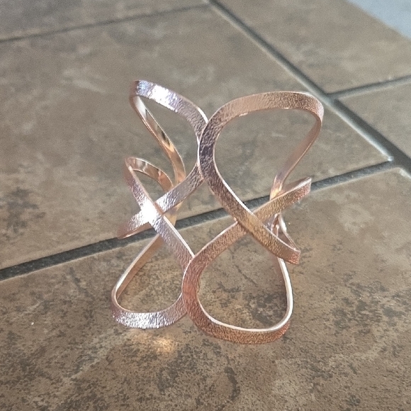 Jewelry - Rose Gold Open Cuff Bracelet